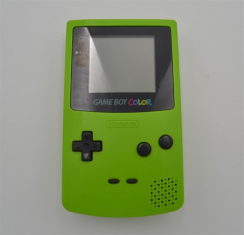 Gameboy Color - Kiwi Green - Konsol - SNR CH24105082 (B Grade) (Genbrug)